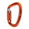 Multicolors Aluminum Carabiner, Professional Safety Lock D Shape Key Hooks for Climbing