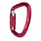 Multicolors Aluminum Carabiner, Professional Safety Lock D Shape Key Hooks for Climbing