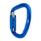 Multicolors Aluminum Carabiner, Professional Safety Lock D Shape Key Hooks for Climbing
