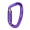 Multicolors Aluminum Carabiner, Professional Safety Lock D Shape Key Hooks for Climbing