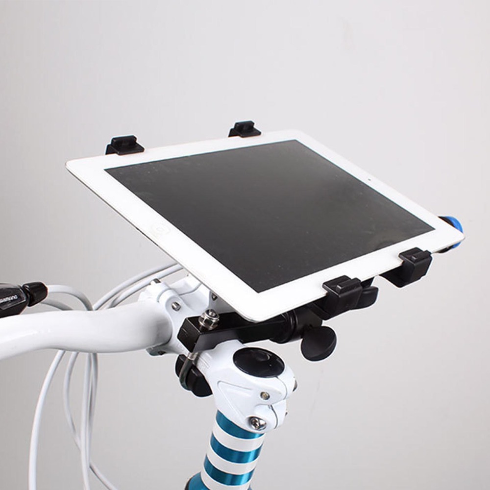 Adjustable Height Bike Tablet Holder Mount, Stable Bicycle Stand for Tablets