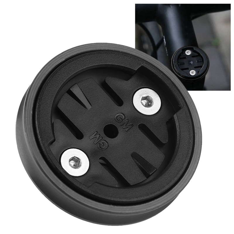 Lightweight Aluminum Alloy Bike Stem Top Cap Fixed Mount Easy To Install Stem Computer Mount For Bi 1