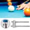 Stainless Steel Cue Tip Press Tool, Billiard Tip Press, Round Tips, Firm Compression, Billiard Accessories