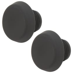 billiard cue bottom cover, new black rubber plug, pool cue bottom bumper, butt stick replacement