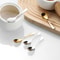 Mini Long Handle Ice Cream Dessert Spoons Portable Stainless Steel Coffee Tea Stirring Spoon Mixing 1