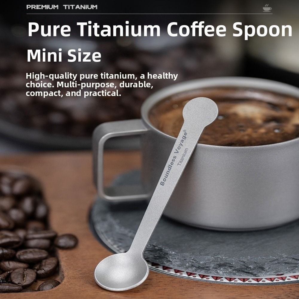 Mini Long Handle Ice Cream Dessert Spoons Portable Stainless Steel Coffee Tea Stirring Spoon Mixing 3