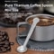 Mini Long Handle Ice Cream Dessert Spoons Portable Stainless Steel Coffee Tea Stirring Spoon Mixing 3