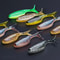 Fishing Soft Bait Floating Feature TTail Design SlowSink Action Swimbait Set 4