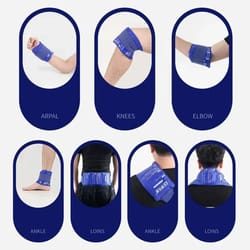 multipurpose gel ice cold packs, new reusable hot cold gel pack, blue cooling mat for muscle pain