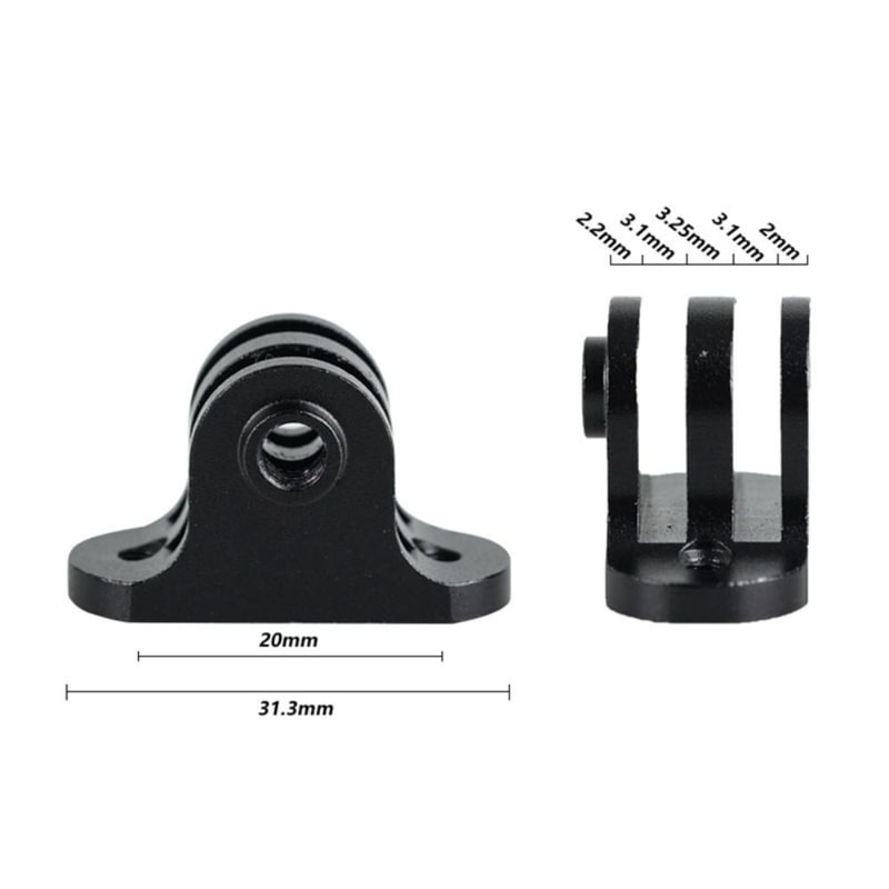 Bicycle Accessories Fixing Base for Gamin/Gopro Sport Camera Bracket