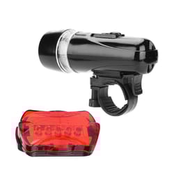 waterproof bicycle light set, front and back, high visibility bike lamp, bike front rear light set accessory