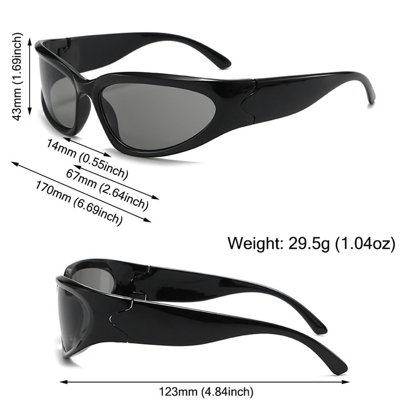 Millennium Street Shooting Eyewear UV Protection Cycling Sunglasses For Outdoor Sports 5
