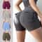 Breathable High Waist Peach Butt Shorts Push Up Scrunched Butt Fitness Shorts For Yoga And Exercise 0
