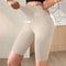 High Waist Yoga Pants Women, Fashion Polyester Fibre Thin Five-cent Slim Fit Elastic Push Up Shorts