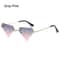 Rimless Sun Glasses For Women Retro Diamond Shaped Halloween Glasses Triangle Sunglasses Rave Party 12