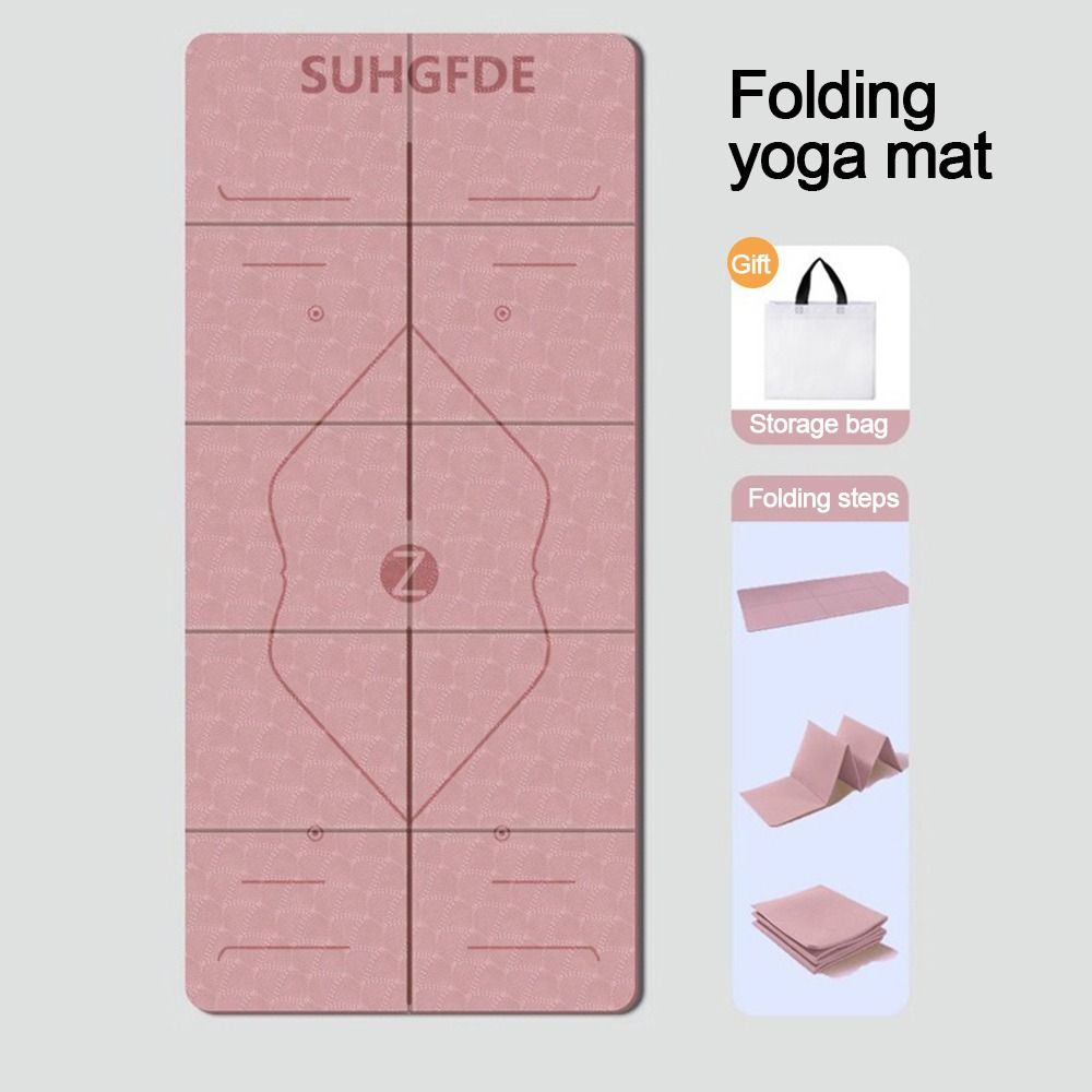 Foldable High Density Gymnastics Mat, Thick Eco Friendly Pilates Gym Sports Equipment