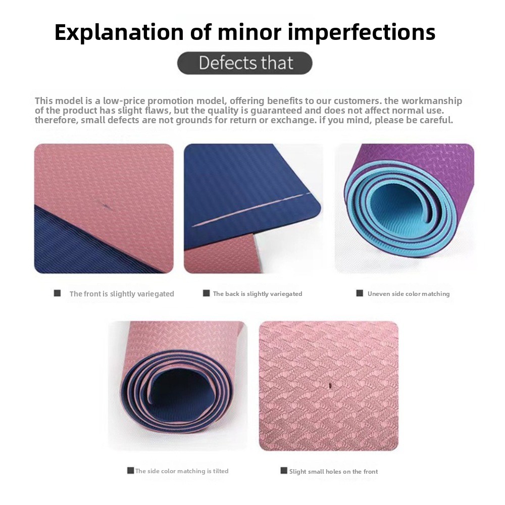 Foldable High Density Gymnastics Mat, Thick Eco Friendly Pilates Gym Sports Equipment