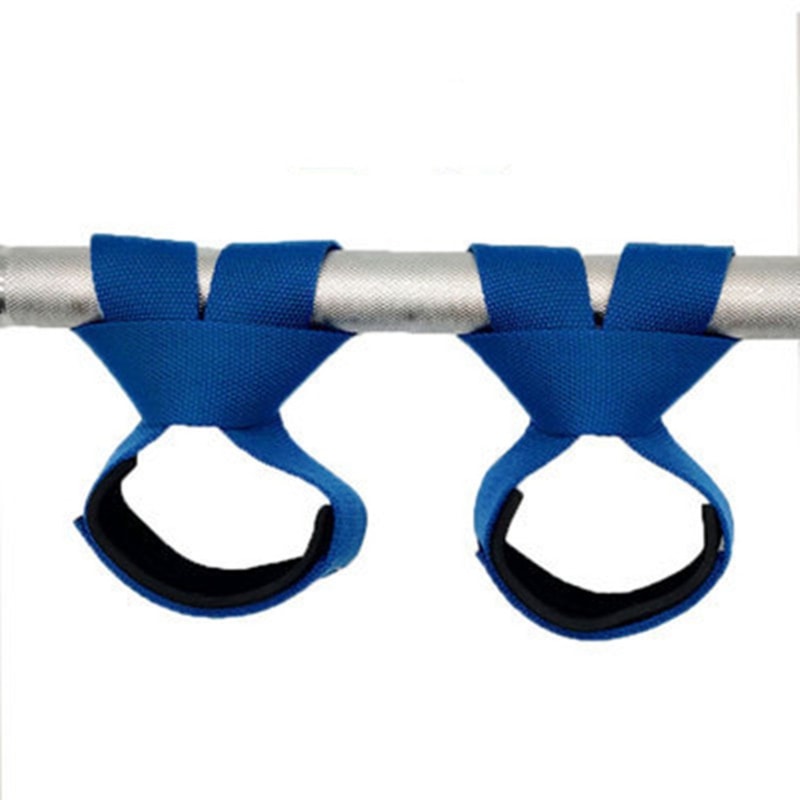 Safety Lifting Straps with Inner Rubber, Fitness Wrist Straps, Sturdy Polyester Gym Training Belt for Weightlifting