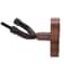 Violin Hanger, Wood Violin Wall Mount, Violin Shaped Storage & Display, Bow Holder With Hook