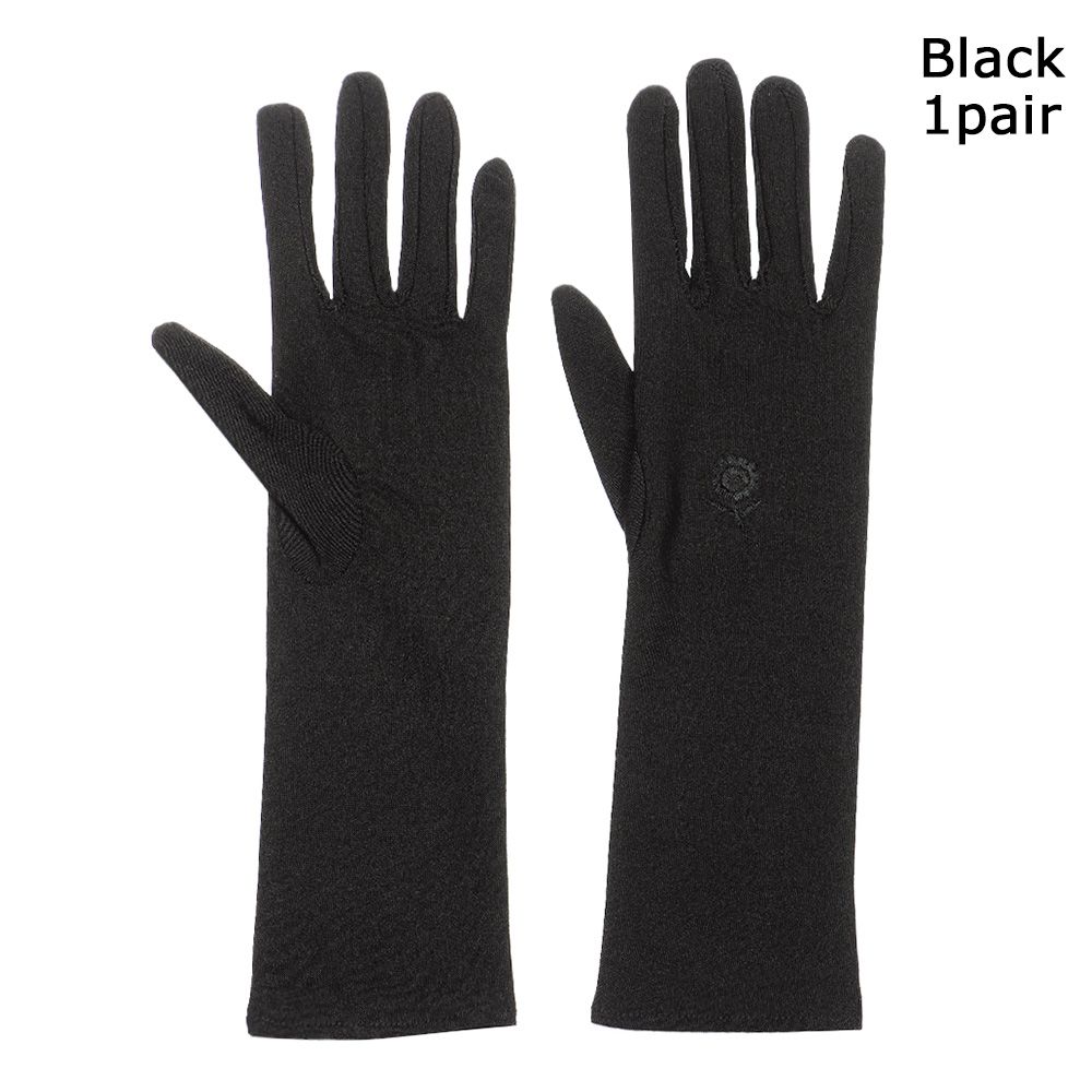 Sunscreen Gloves, Anti UV Driving Gloves, Elastic Mid-long Slip Resistant Etiquette Gloves
