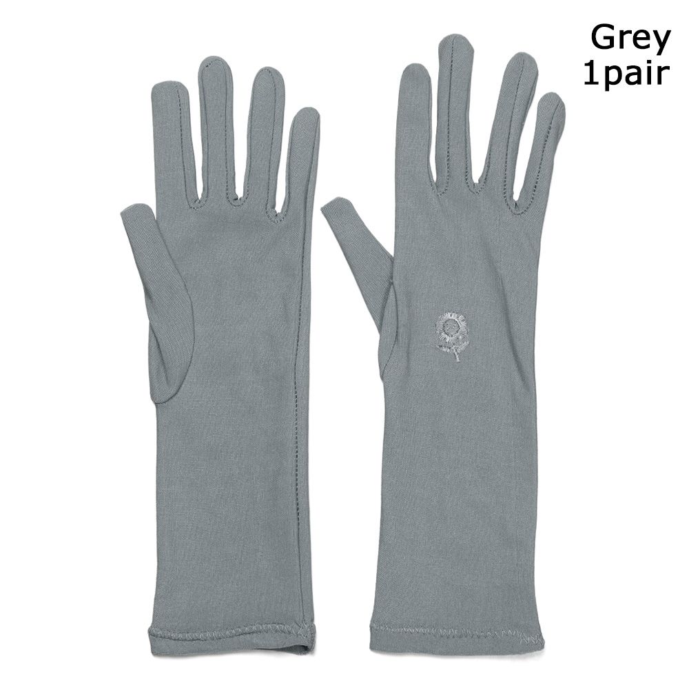 Sunscreen Gloves, Anti UV Driving Gloves, Elastic Mid-long Slip Resistant Etiquette Gloves