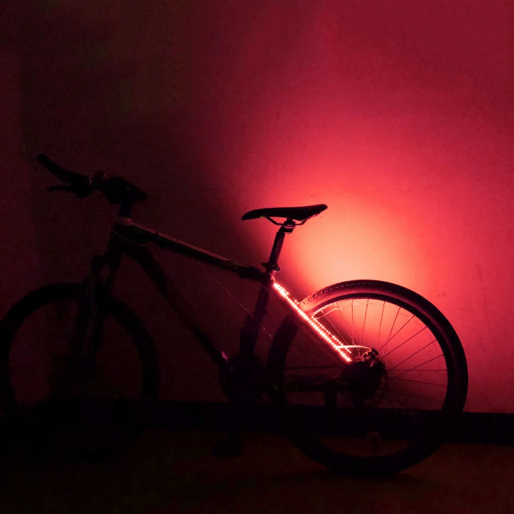Safe Bike Rear Lamps, Plastic Flashing Safety Warning Light, High Brightness Taillights