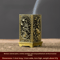 Incense Burners Square Vertical Incense Burner Small Xiangyun Alloy Holder For Indoor Aromatherapy 5