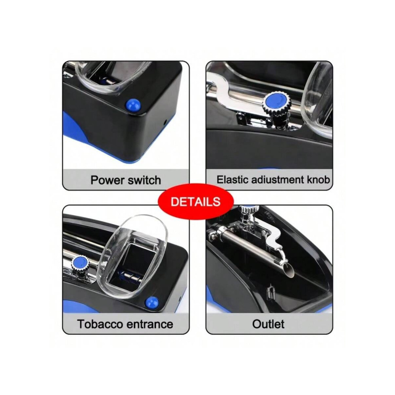 Small Household Electric Cigarette Maker Automatic Cigarette Maker USB Data Cable Included 1