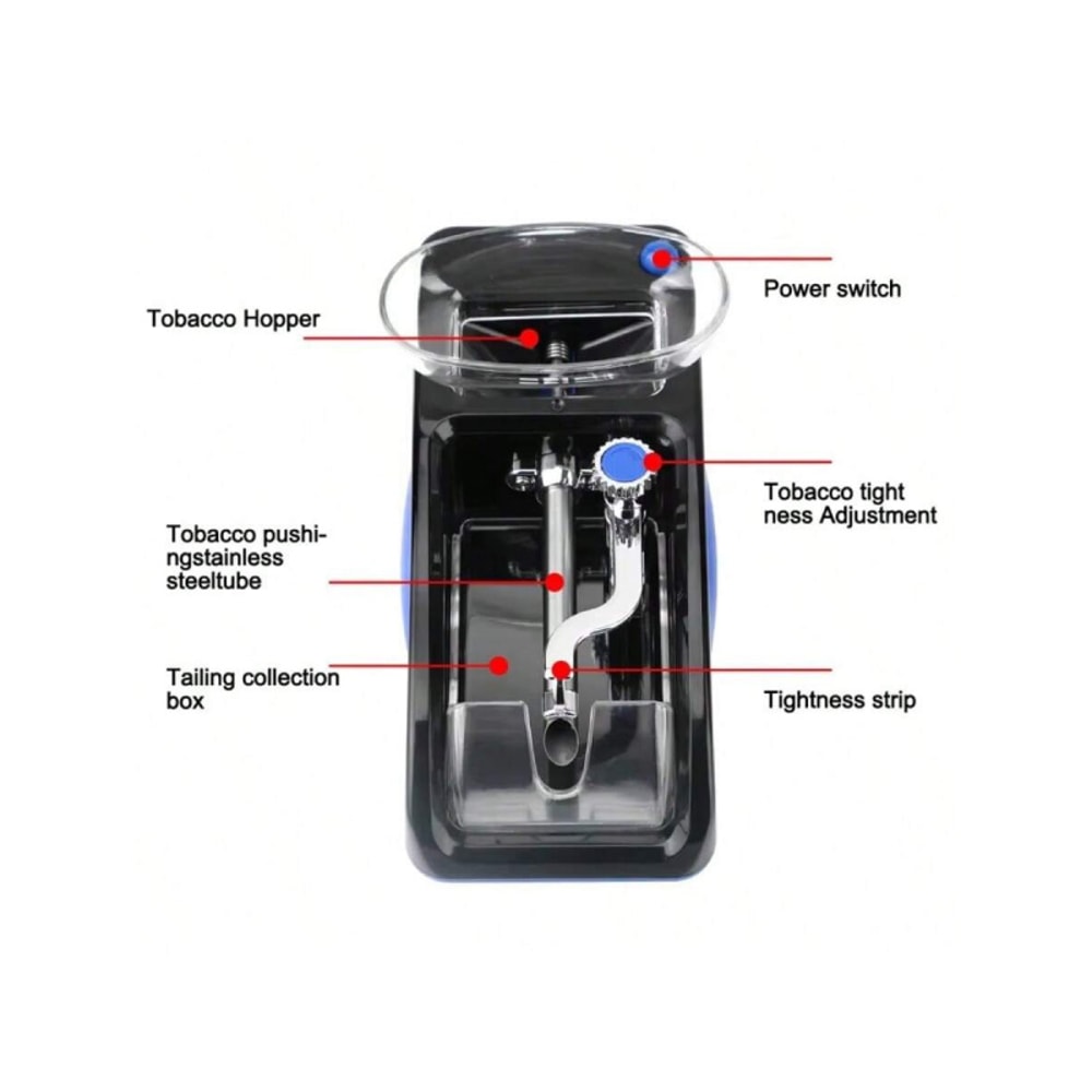 Small Household Electric Cigarette Maker Automatic Cigarette Maker USB Data Cable Included 3