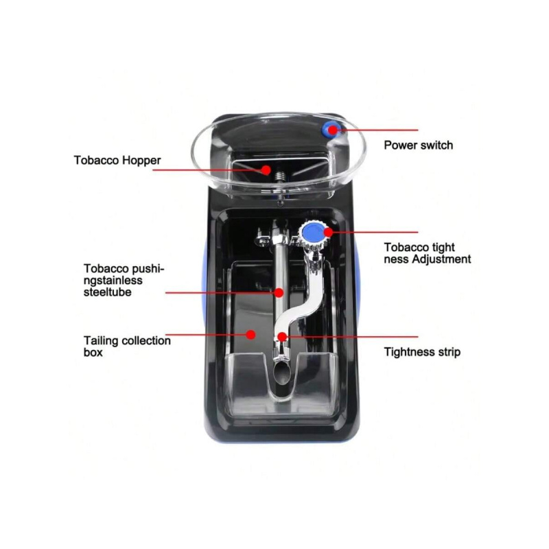 Small Household Electric Cigarette Maker Automatic Cigarette Maker USB Data Cable Included 3