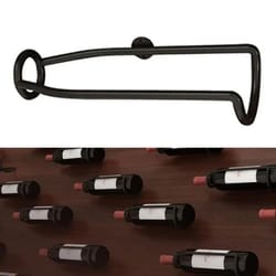 wall mounted single decorative wine rack, european style suspension frame, creative wine display rack