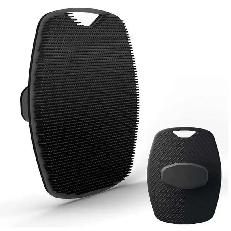 Silicone Bath Brush, New Oval Massage Bath Brush, Soft Bristle Brush for All