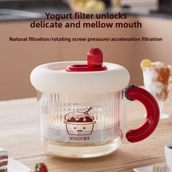 self-cooling greek yogurt filter, dry whey separator, yogurt maker bowl filter with gauze