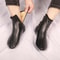 Leather Socks, Waterproof Room Socks, Wool Lining, Thick Warm Carpet, Winter Socks for Men & Women