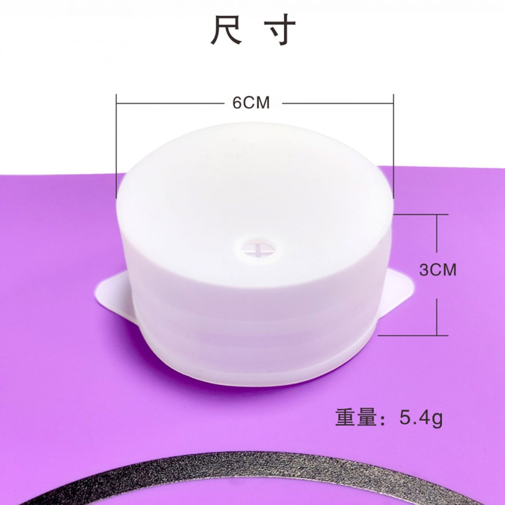 Portable Round Silicone Cup Lid with Straw Hole, High Tension, Food Contact Grade