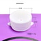 Portable Round Silicone Cup Lid with Straw Hole, High Tension, Food Contact Grade