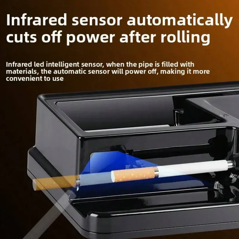 High-Power Dual-Size Infrared Sensor Mini Home Cigarette Injector with European Style