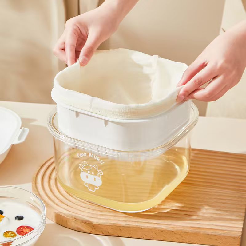 Solid Greek Yogurt Filter Mesh Large Capacity Cheese Whey Separator For Cold Brew 1