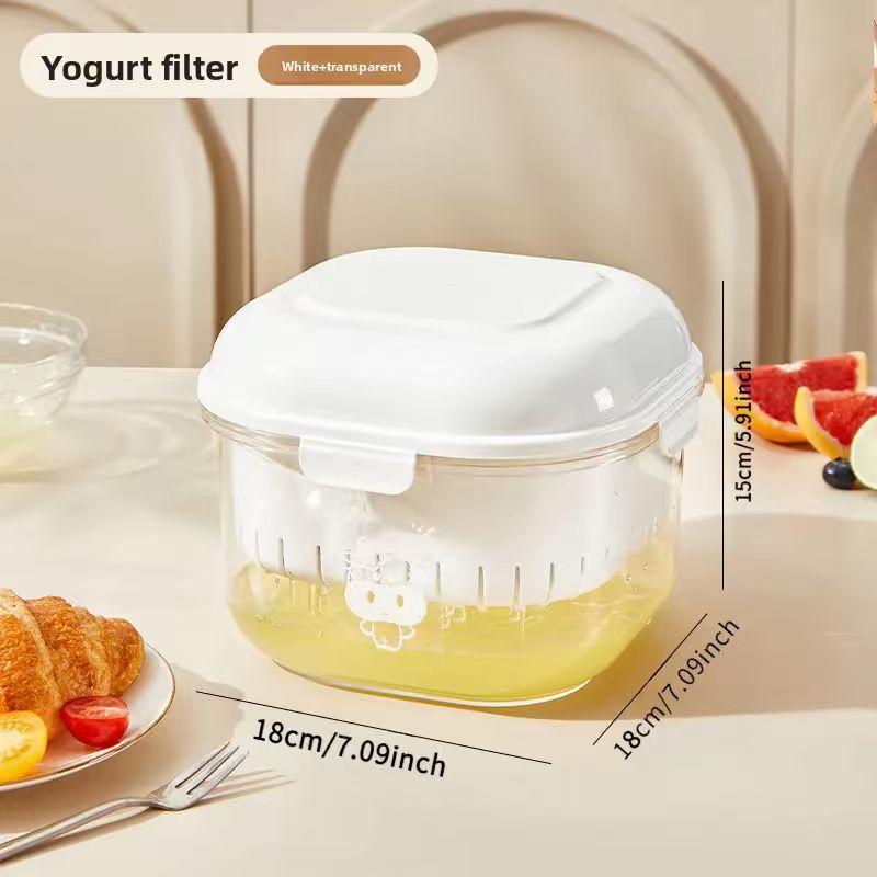 Solid Greek Yogurt Filter Mesh Large Capacity Cheese Whey Separator For Cold Brew 6