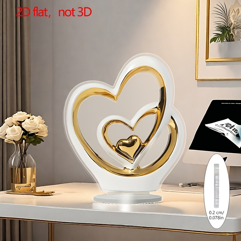 Luxury HeartShaped Minimalist Decor For Living Room Wine Bar TV Cabinet 4