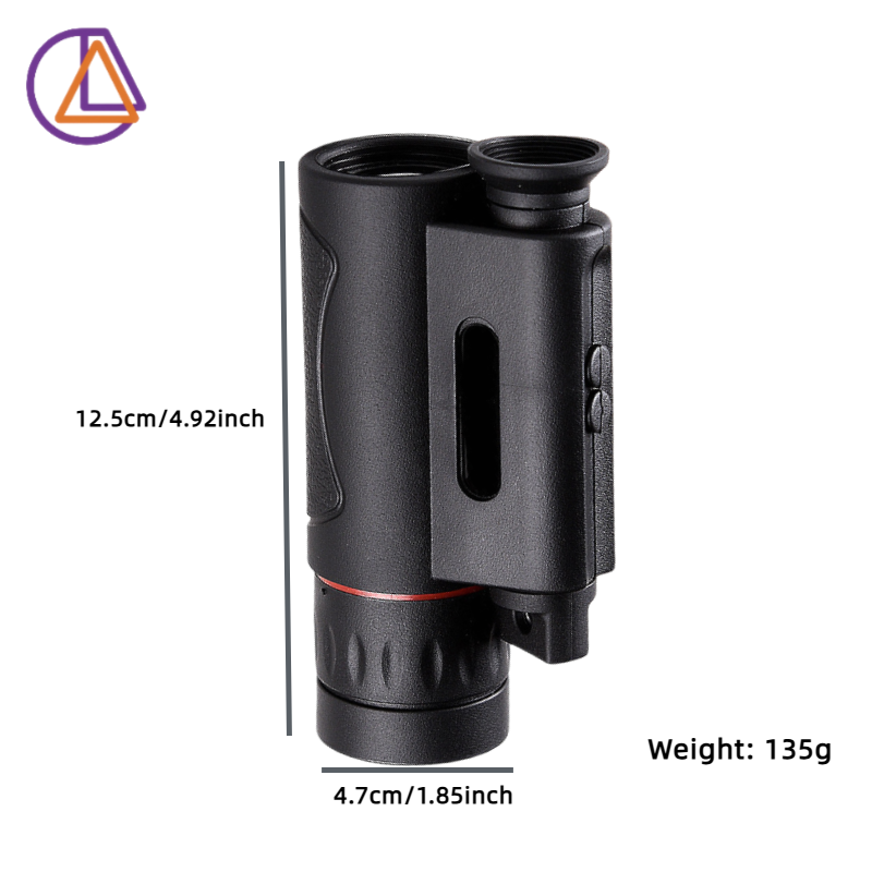Portable Handheld Monocular With Infrared Laser Band Light HighTransparency LowLight Night Vision O 3
