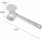 Double-Sided Meat Hammer with Aluminum Alloy, Steak Hammer, Loose Beef Tenderizer, Kitchen Accessory