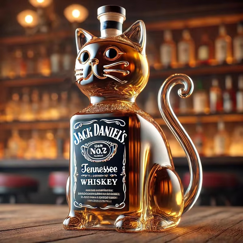 Whiskey Decanter For Pranks Funny French Bulldog Bottle Statue Home Office Decor Wine Cocktail Dec 2