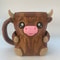 Reusable Highland Cow Ice Pint Holder, Printed Ice Cream Pint Containers, Snack Drawer & Handle - Beer Can Sleeves