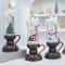 Christmas Snow Globe Candle Glittering LED Flameless Lamp Battery Operated Night Light Gift 1
