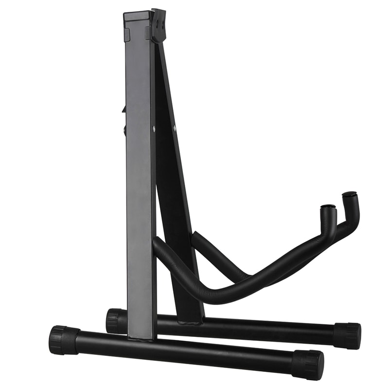 Sturdy Guitar Stand, Foldable Musical Bracket, Tripod Holder for Stringed Instruments