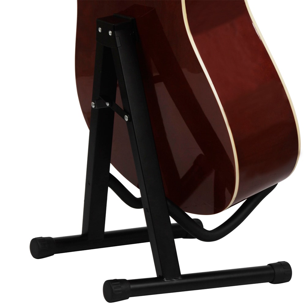 Sturdy Guitar Stand, Foldable Musical Bracket, Tripod Holder for Stringed Instruments