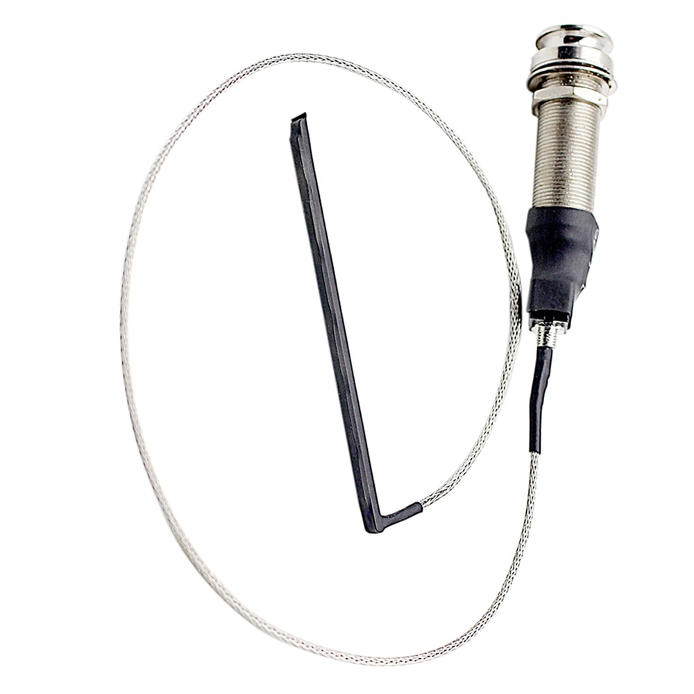 Ukulele Cylinder Acoustic Pickup Accessories, Portable Guitar Endpin Preamp Pickup, Bridge Saddle EQ Piezo Jack Socket