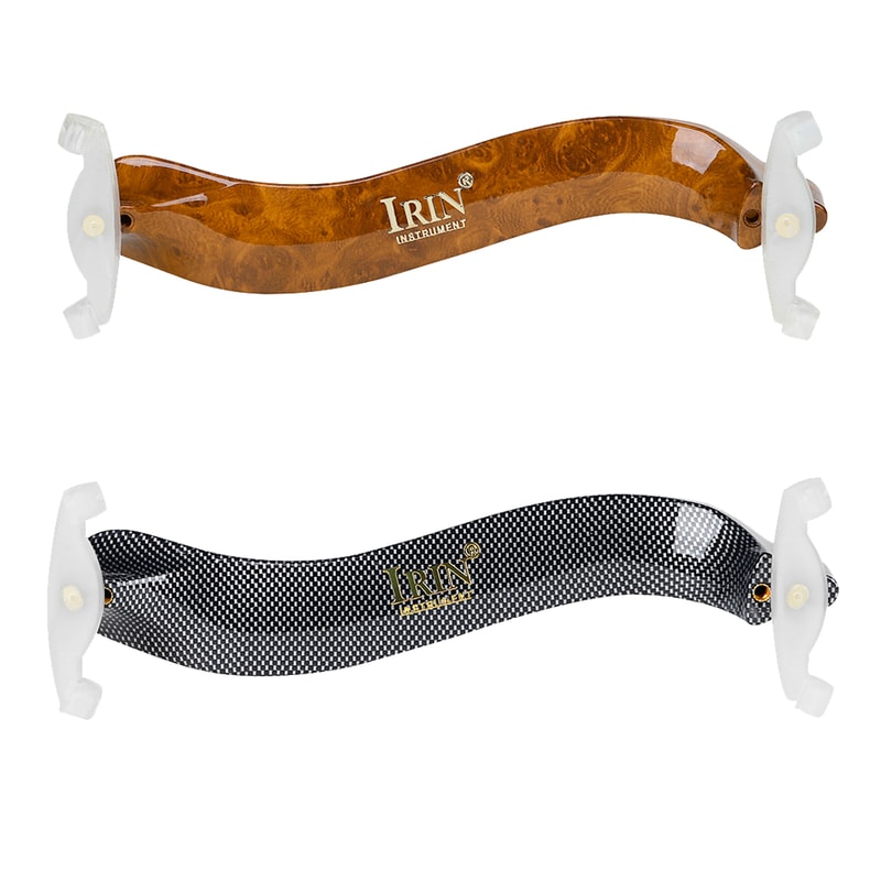 Multi-Adjustable Shoulder Rest with Wipe Cloth for Violin, Soft Sponge Pad