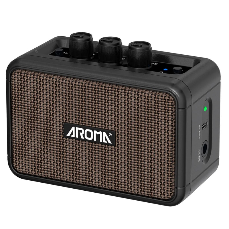 Portable Electric Guitar Amplifier, Bluetooth Mini Speaker for Guitar Output